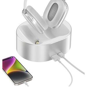 Rounkin Model M3 Airpods Max Charging Base, White, Open Box